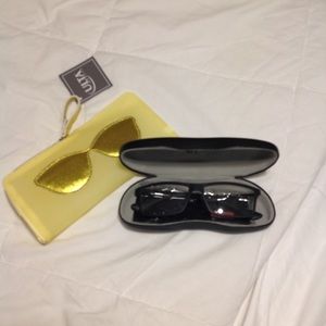 Ray-Ban Black Glasses with Case